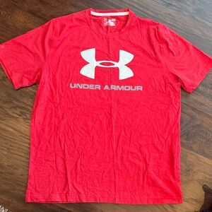 Under Armour Men's Bright Red Tee